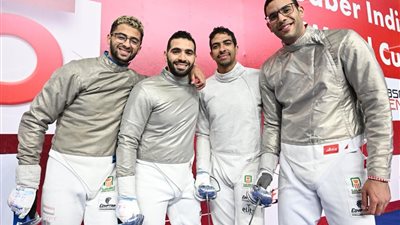 اليوم..ختام منافسات بطولة كأس العالم لسلاح السيف للرجال بالقاهرة