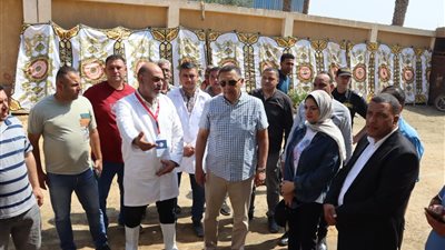 محافظ القليوبية يواصل جولاته الميدانية على المجازر ويتفقد مجازر الخانكة والقلج