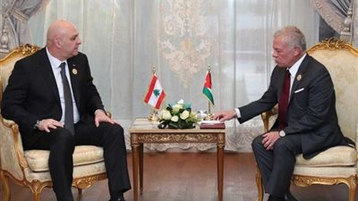 لبنان والأردن يبحثان خفض التوتر بالمنطقة ومواجهة الاعتداءات الإسرائيلية المتزايدة