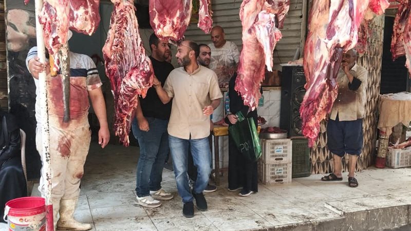 ضبط 6 طن لحوم ومصنعات