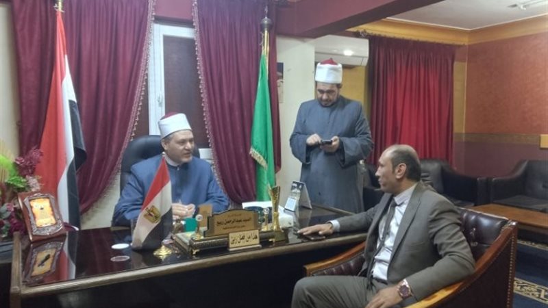 حوار وكيل وزارة الاوقاف