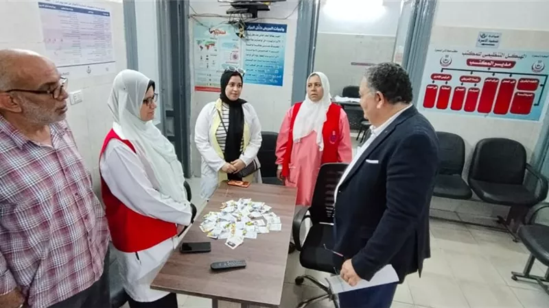 جولة مفاجئة لوكيل مديرية الصحة بالدقهلية على الوحدات الصحية بالمنصورة 