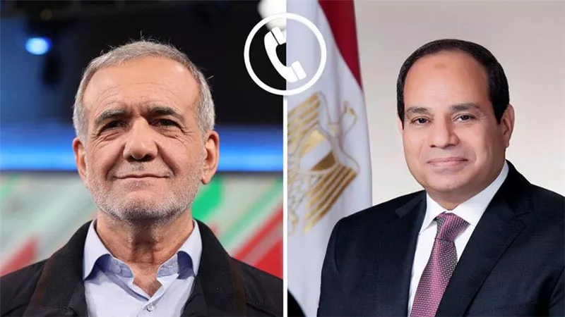 الرئيس السيسي ونظيره الإيراني يبحثان هاتفيا تطورات المفاوضات مع أمريكا