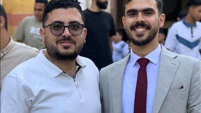 تهنئة قلبية للدكتور أحمد سمير والدكتورة إيمان بمناسبة عقد قرانهما