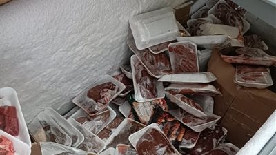 ضبط لحوم ودواجن فاسدة ومذبوحة خارج المجازر بالجيزة خلال عيد الأضحى