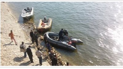 انتشال جثمان طالب غرق في مياه ترعة بالمطرية
