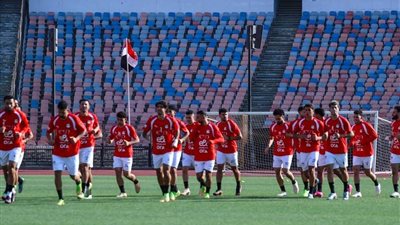 منتخب مصر يختتم تدريباته بالقاهرة قبل السفر إلى أمريكا