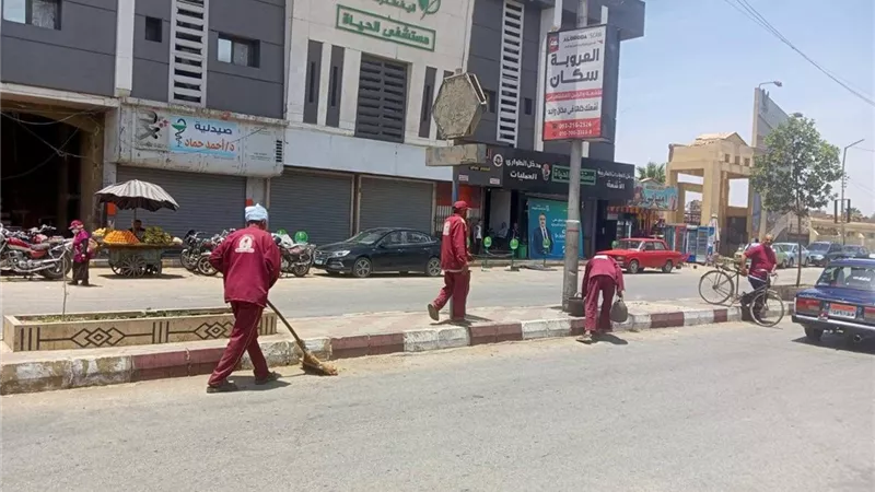رفع درجة الاستعداد بالحدائق والمتنزهات في سوهاج لاستقبال عيد الأضحى