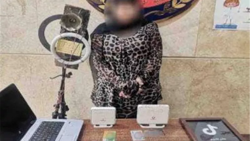 ضبط سيدة بتهمة نشر فيديوهات خادشة للحياء بأكتوبر