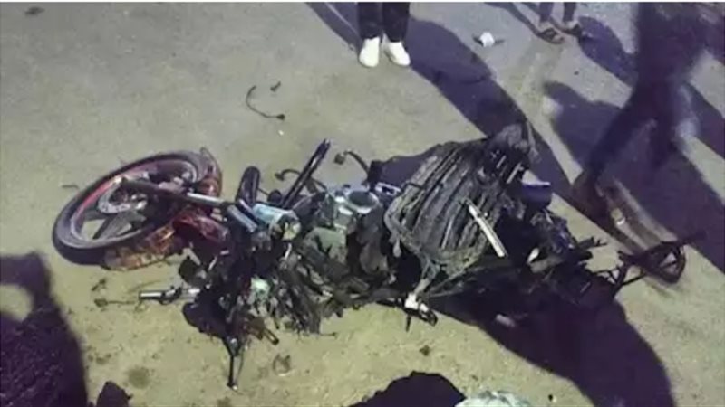 انقلاب دراجة نارية