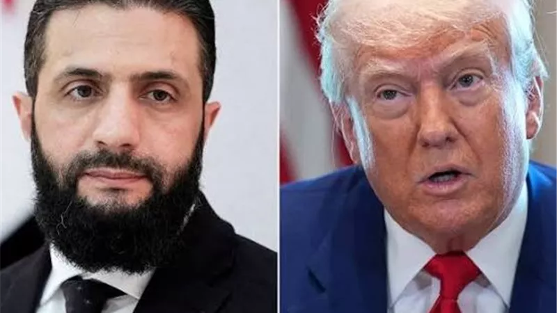 إتصال هاتفي بين أحمد الشرع ودونالد ترامب لبحث العلاقات الثنائية بين البلدين