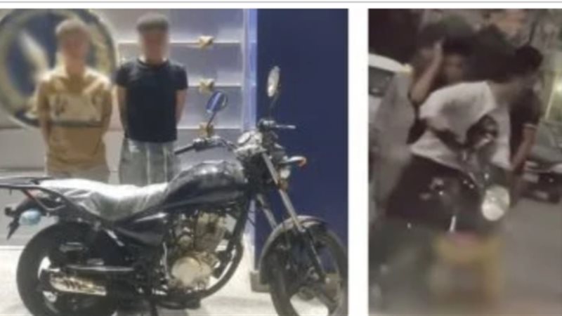  ضبط شابين بعد واقعة