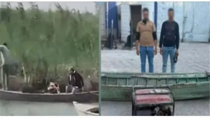 الداخلية تضبط صيادين استخدما صعقا كهربائيا في صيد غير قانوني ببورسعيد