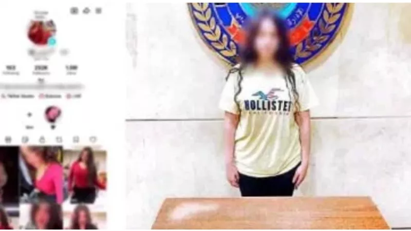 ضبط صانعة محتوى بعد نشر مقاطع مصورة مخالفة للآداب عبر مواقع التواصل