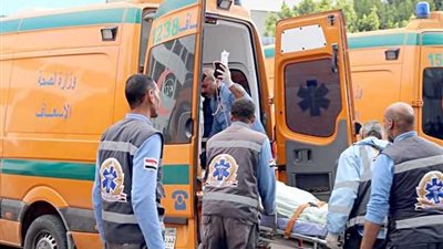 إصابة 11 شخصًا فى انقلاب ميكروباص بالطريق الصحراوى الشرقى ببنى سويف