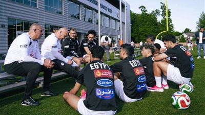 تمرين مليان أحدث..  الصفحة الرسمية لمنتخب مصر تنشر تدريباته المنتخب 