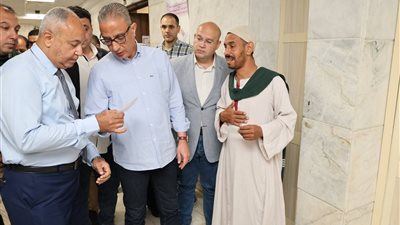محافظ الجيزة يتفقد مستشفى شبرامنت المركزي ويتابع جودة الخدمات الطبية