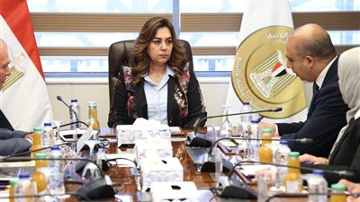 وزيرة التنمية المحلية والبيئة تستعرض الموقف التنفيذي لمشروع 