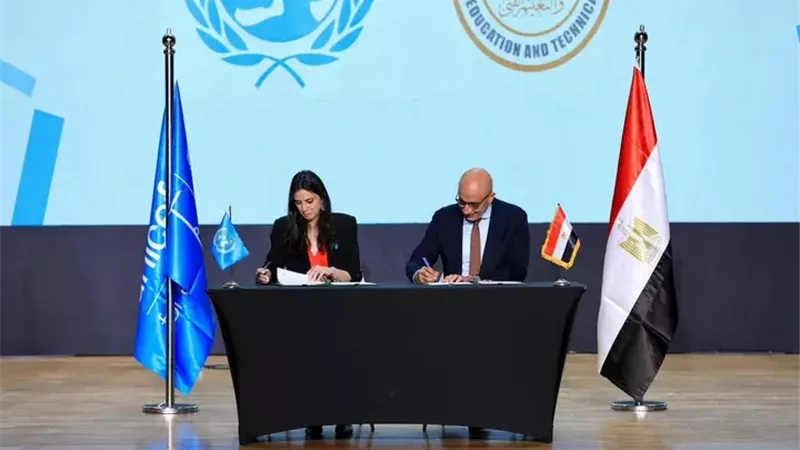 بتعاون تاريخي مع «يونيسف».. وزارة التعليم تطلق استراتيجية شاملة لتطوير التعليم الفني ومهارات المستقبل
