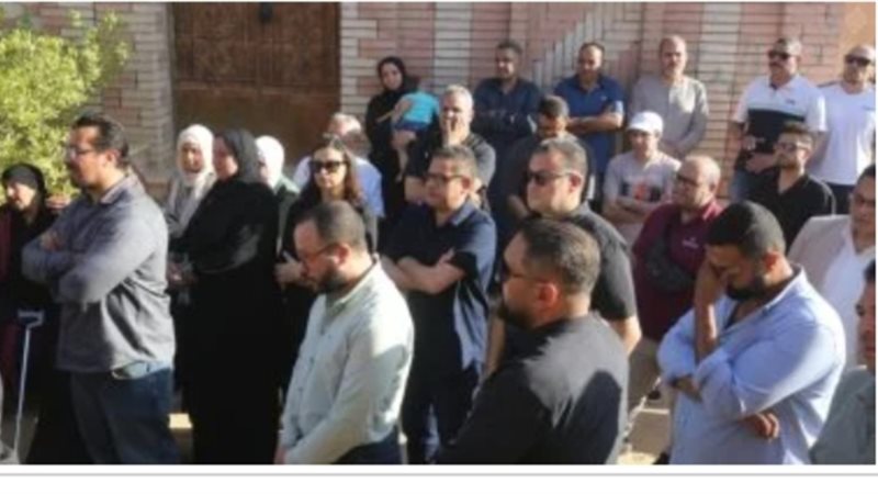 تشييع جثمان شقيق