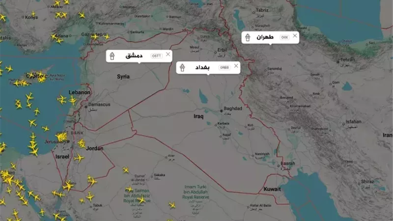 حركة الملاحة الجوية
