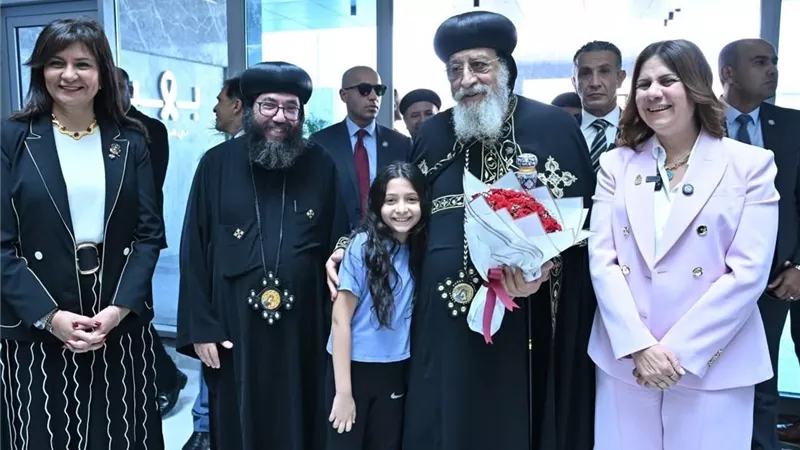  البابا تواضروس الثاني يزور مستشفى بهية