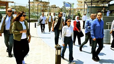 رئيس الوزراء يتفقد منتزه إدكو الدولي بالبحيرة بمرافقة وزيرة التنمية المحلية والمحافظ