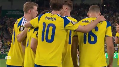 السويد تكتسح تونس بخماسية في كأس العالم