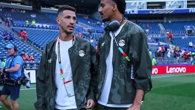 كأس العالم.. منتخب مصر يتفقد أرضية ملعب المباراة قبل مباراة بلجيكا 