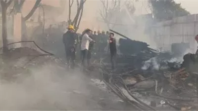 محافظة القاهرة تنفي شائعات احتجاز مواطنين أو فقدان أطفال بحريق عزبة خير الله