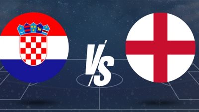 مباراة إنجلترا أمام كرواتيا في كأس العالم