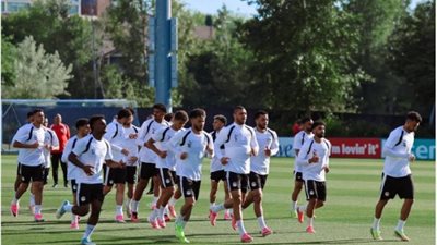 منتخب مصر يواصل الاستعداد لمواجهة إيران في كأس العالم