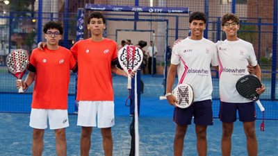 اليوم.. مصر تلتقي تونس بنهائي كأس أفريقيا لناشئي البادل