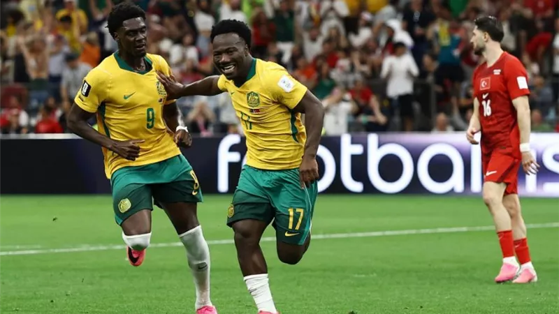 أستراليا تقسو على تركيا بهدفين في كأس العالم 2026