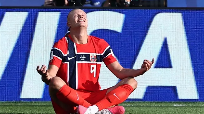 هالاند يعيد التقدم للنرويج في شباك العراق بمونديال 2026