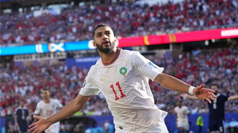 صيباري يعادل إنجاز محمد صلاح.. وحكيمي يواصل كتابة التاريخ مع المغرب في كأس العالم