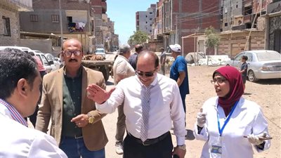 محافظ الدقهلية يتابع قافلة بيطرية مجانية قدمت أكثر من 4 آلاف خدمة علاجية بشربين