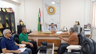 وكيل رياضة الدقهلية يبحث تطوير نادي طلخا وتعظيم موارده الاستثمارية