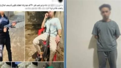 ضبط عامل في سوهاج بعد تداول صور له بسلاح ناري واتهامه بممارسة البلطجة