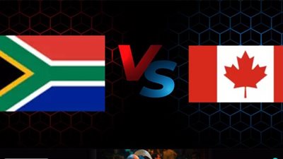  مباراة جنوب إفريقيا وكندا في كأس العالم