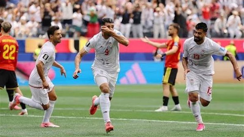 إيران وبلجيكا 