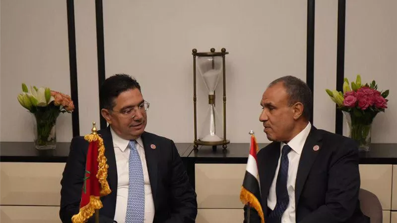 وزير الخارجية يؤكد خصوصية العلاقات المصرية المغربية ويبحث القضايا الإقليمية مع نظيره المغربي