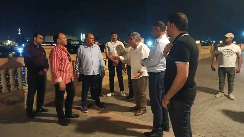 محافظ الدقهلية يتفقد ممشى المنصورة ليلًا ويوجه بتعزيز الأمن وزيادة الخدمات للمترددين
