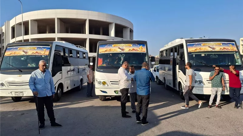 مجانًا ولأول مرة.. أتوبيسات تنقل طلاب الثانوية العامة من المنيا الجديدة إلى لجان الامتحانات