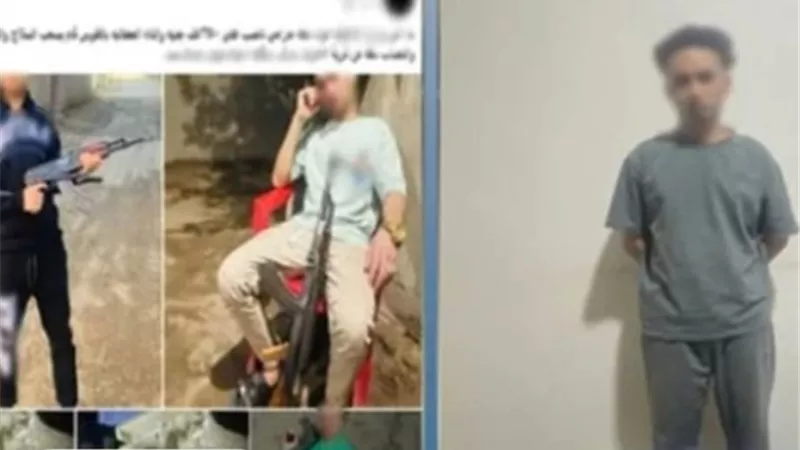 ضبط عامل في سوهاج بعد تداول صور له بسلاح ناري واتهامه بممارسة البلطجة