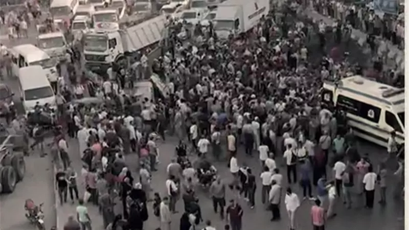 بعد الحادث المروع.. القبض على سائق التريلا المتسبب في مأساة دائري الوراق