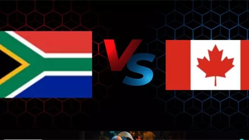  مباراة جنوب إفريقيا وكندا في كأس العالم