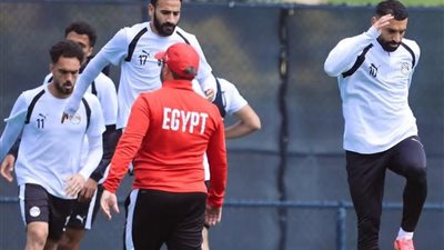 بالصور شاهد حماس محمد صلاح في مران الفراعنة قبل مواجهة أستراليا 