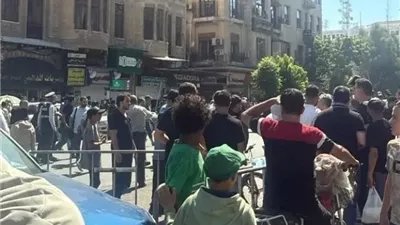 عاجل.. 5 قتلى و16 مصابا في انفجار بمقهى قرب القصر العدلي بسوريا 