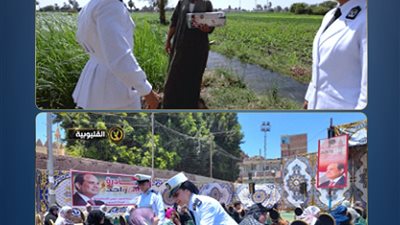 وزارة الداخلية توزع مساعدات عينية وهدايا على المواطنين بالمحافظات 